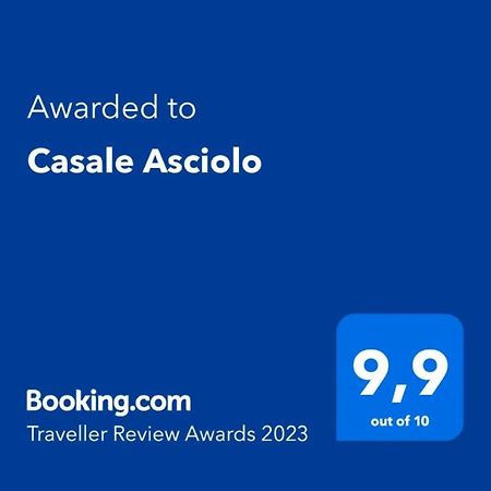 Casale Asciolo Bed and Breakfast Bagno a Ripoli Eksteriør billede
